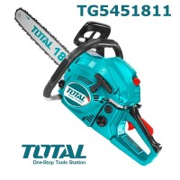 Бензинова резачка за дърва 2.45 к.с, 45 см, 1.8 kW, TOTAL TG5451811